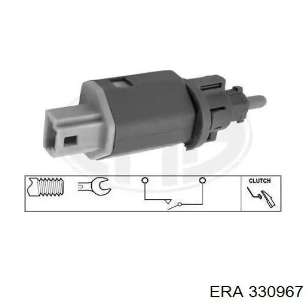 Czujnik włączania sprzęgła ERA 330967 cena, od 19,82 USD