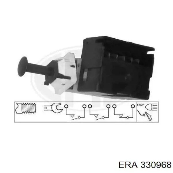 Czujnik włącznika świała stop Chrysler 56029454AC cena, od 23,52 USD