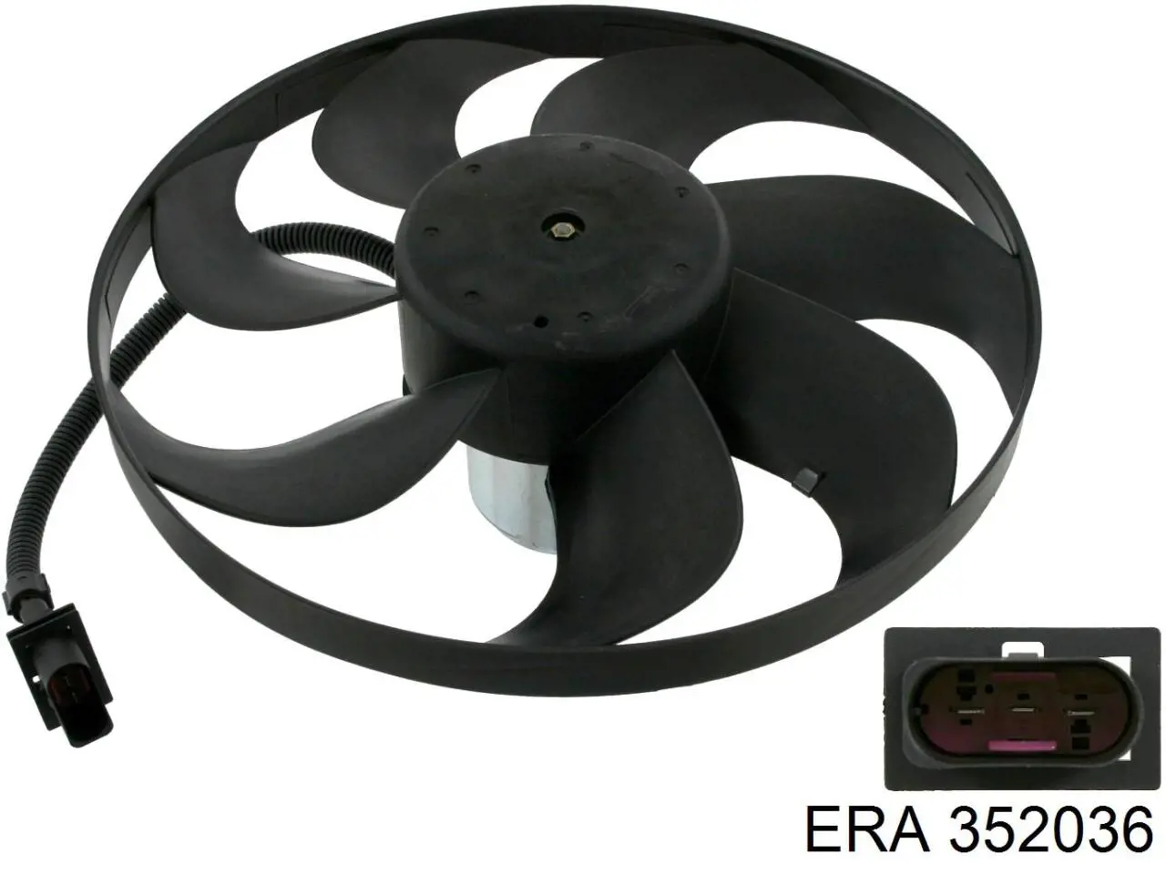 Wentylator elektryczny układu chłodzenia kompletny (silnik+wirnik) ERA 352036 cena, od 62,60 USD