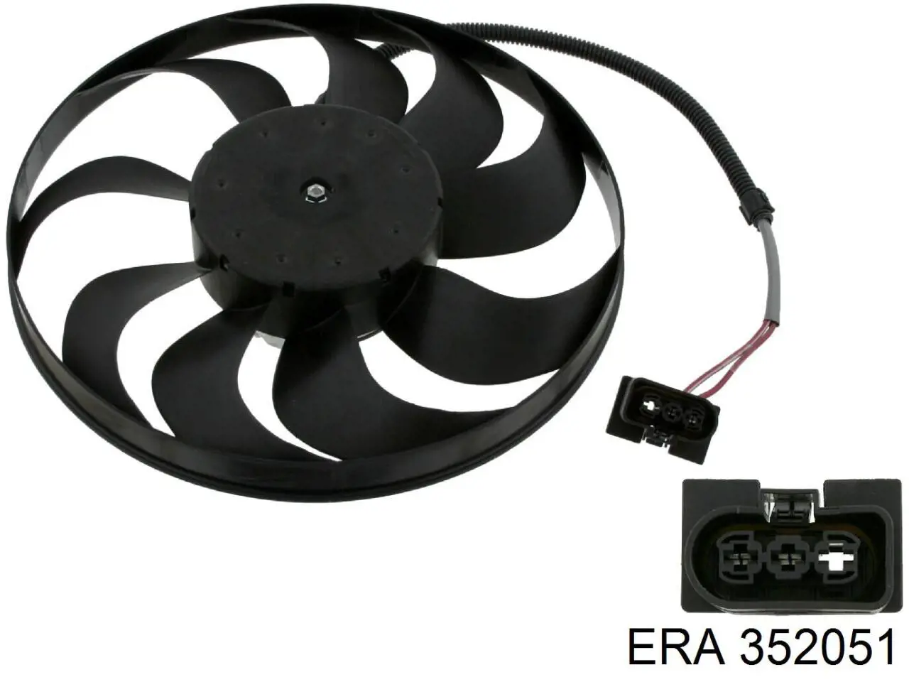 352051 ERA Wentylator elektryczny układu chłodzenia kompletny (silnik+wirnik)