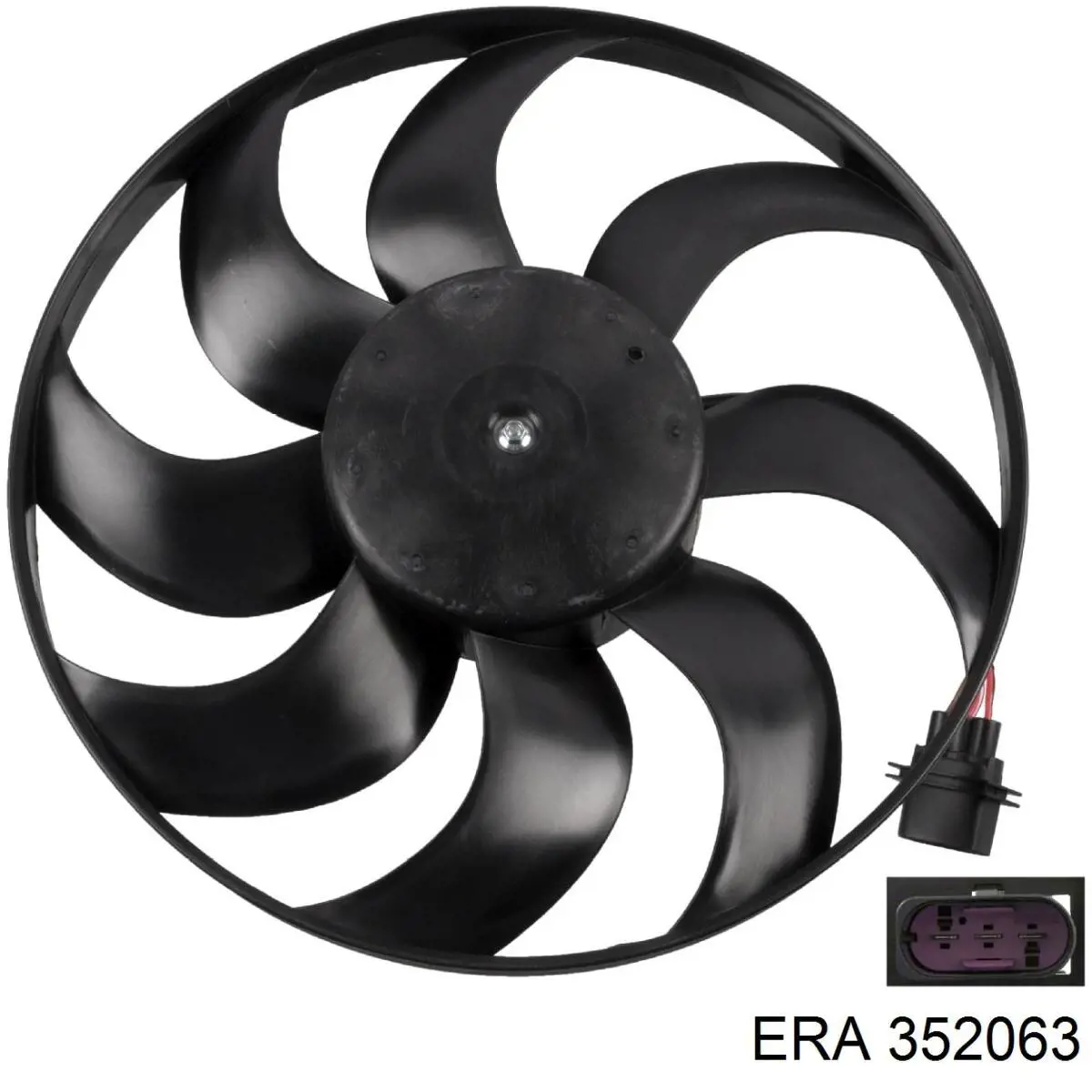 Wentylator elektryczny układu chłodzenia kompletny (silnik+wirnik) ERA 352063 cena, od 77,81 USD
