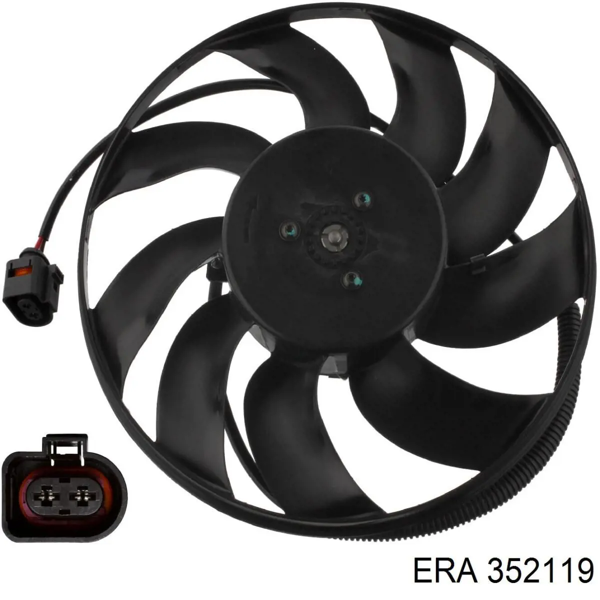 Wentylator elektryczny układu chłodzenia kompletny (silnik+wirnik) ERA 352119 cena, od 77,80 USD