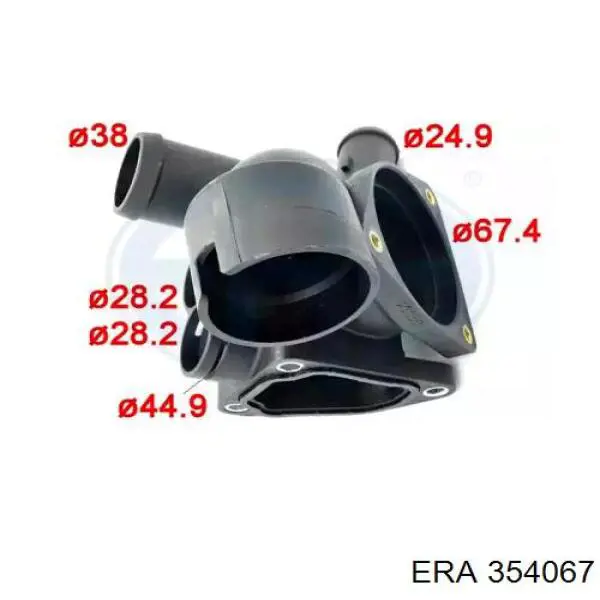 Obudowa termostatu ERA 354067 cena, od 31,47 USD