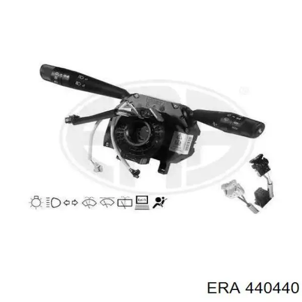 Przełącznik zespolony, w komplecie 735521315 Fiat/Alfa/Lancia