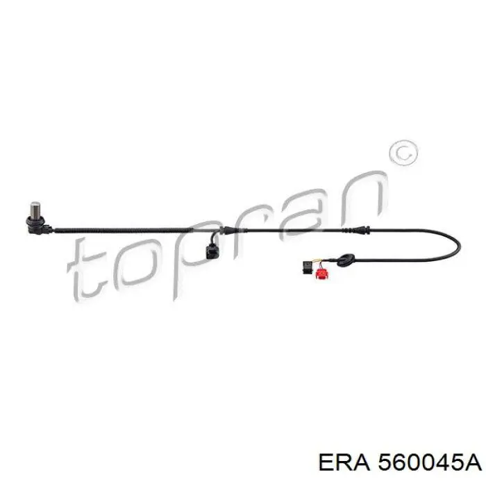 Czujnik ABS przedni ERA 560045A cena, od 23,44 USD