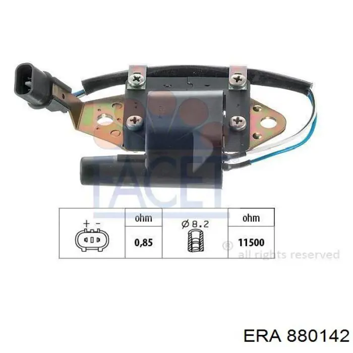 Do koszyka 880142 ERA Cewka zapłonowa