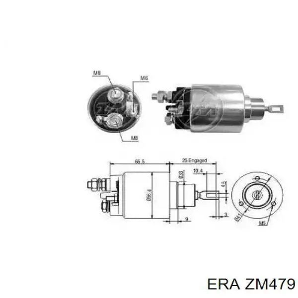 Do koszyka 9947829 Fiat/Alfa/Lancia Elektromagnes rozrusznika