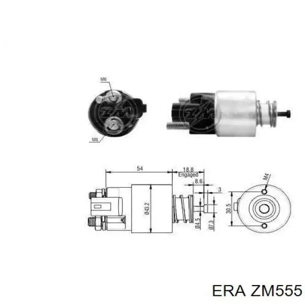 Do koszyka ZM555 ERA Elektromagnes rozrusznika