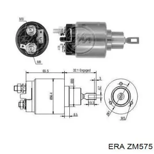 Elektromagnes rozrusznika 71311143 Profit