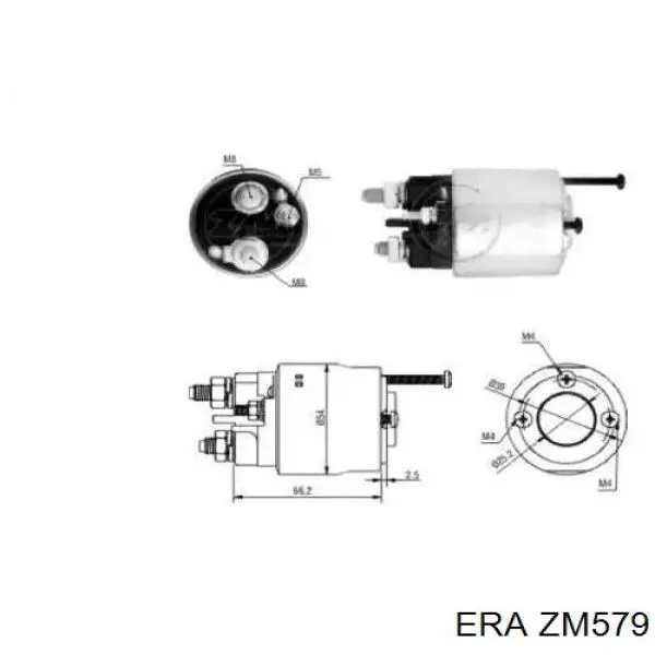Do koszyka ZM579 ERA Elektromagnes rozrusznika