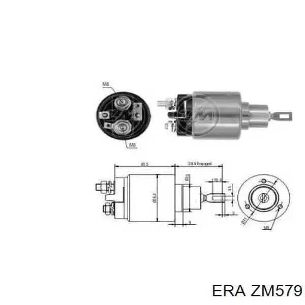 Elektromagnes rozrusznika AT370880508 AT