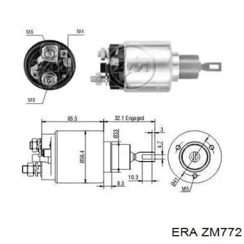 Do koszyka 333555 Cargo Elektromagnes rozrusznika