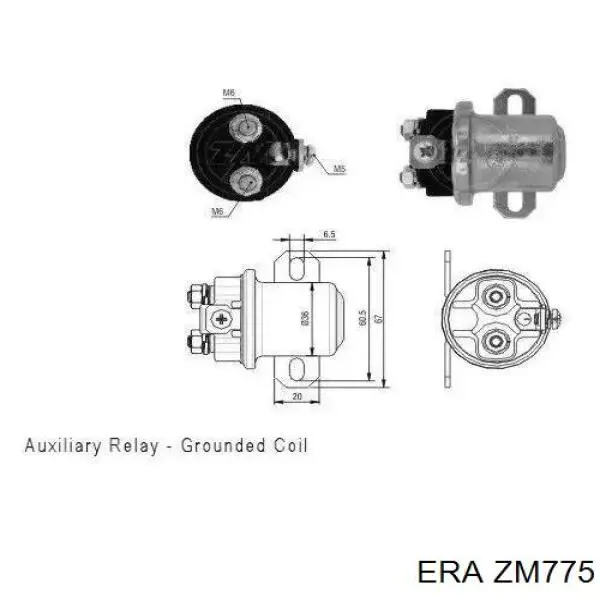Do koszyka ZM775 ERA Elektromagnes rozrusznika
