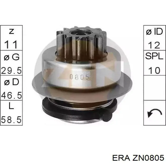 Bendiks rozrusznika ERA ZN0805 cena, od 15,81 USD