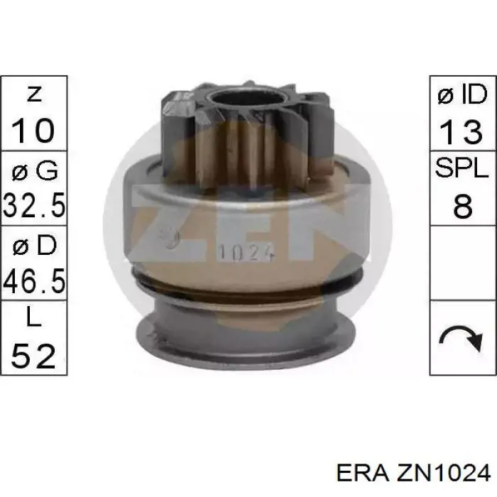 Bendiks rozrusznika ERA ZN1024 cena, od 16,90 USD