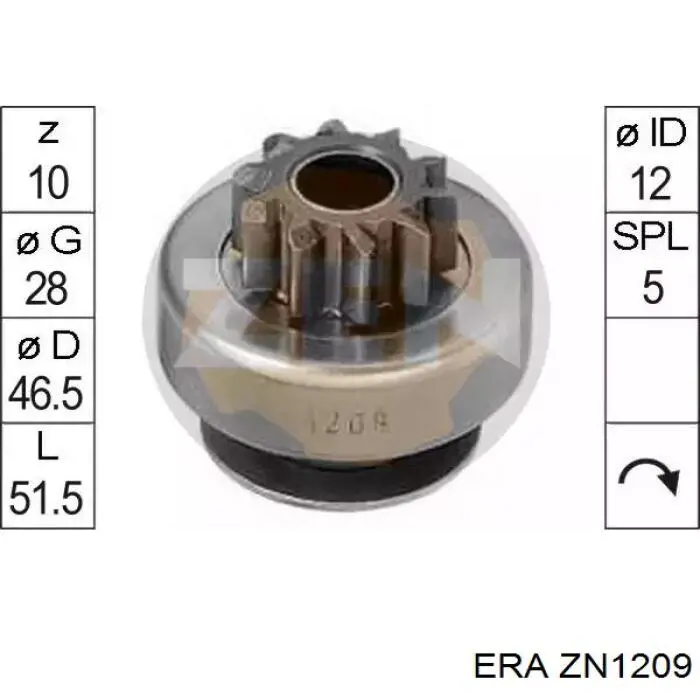 Bendiks rozrusznika ERA ZN1209 cena, od 14,42 USD