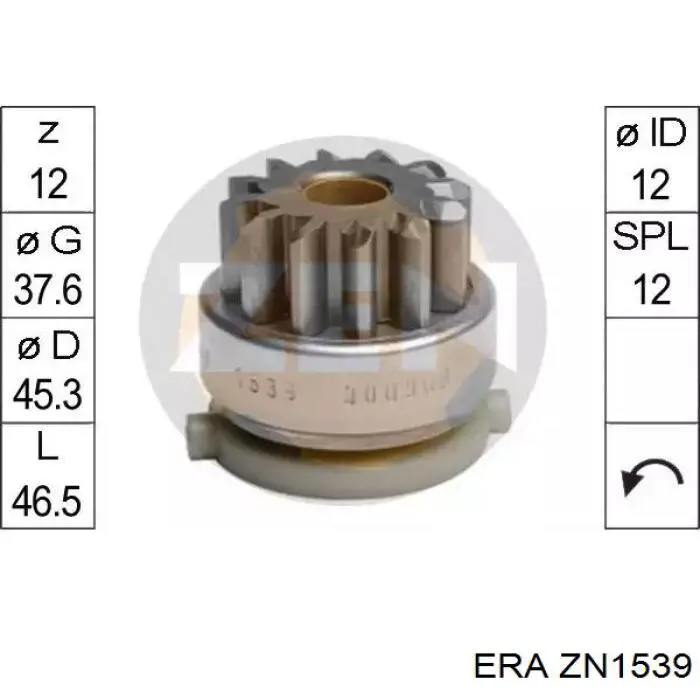 Bendiks rozrusznika ERA ZN1539 cena, od 16,30 USD