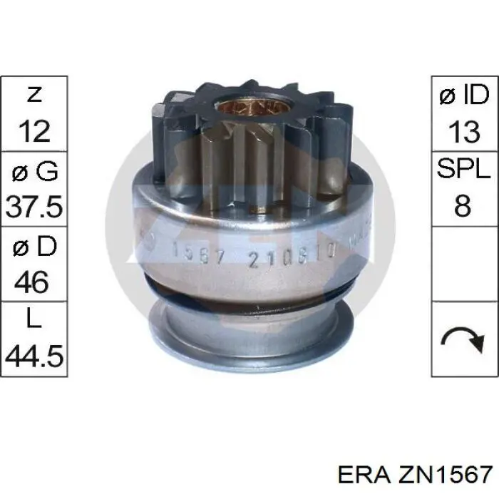 Bendiks rozrusznika ERA ZN1567 cena, od 16,30 USD