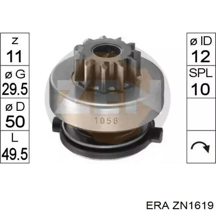 Do koszyka ZN1619 ERA Bendiks rozrusznika