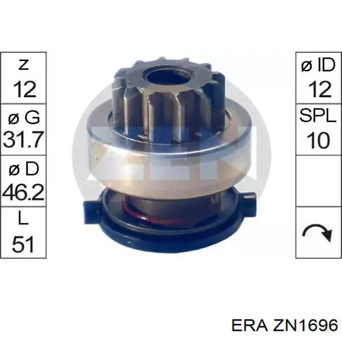 Bendiks rozrusznika ERA ZN1696 cena, od 17,61 USD