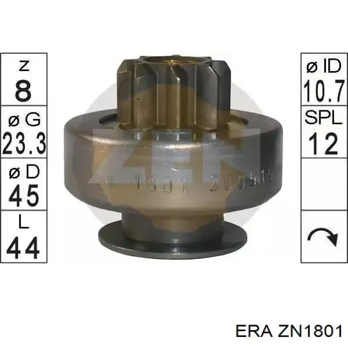 Bendiks rozrusznika ERA ZN1801 cena, od 16,15 USD