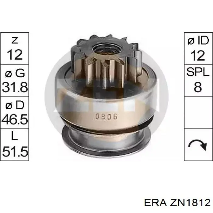 ZN1812 ERA Bendiks rozrusznika