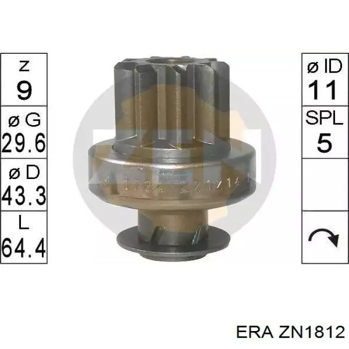 Bendiks rozrusznika ERA ZN1812 cena, od 19,01 USD