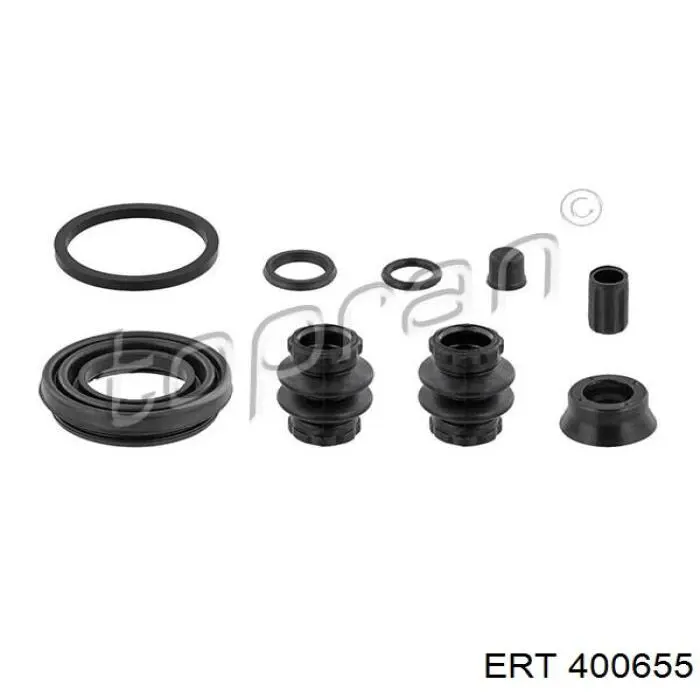Zestaw naprawczy zacisku hamulcowego tylnego ERT 400655 cena, od 8,84 USD