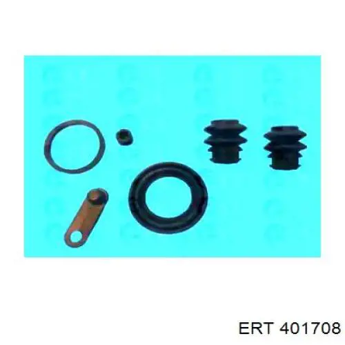 Do koszyka 401708 ERT Zestaw naprawczy zacisku hamulcowego tylnego