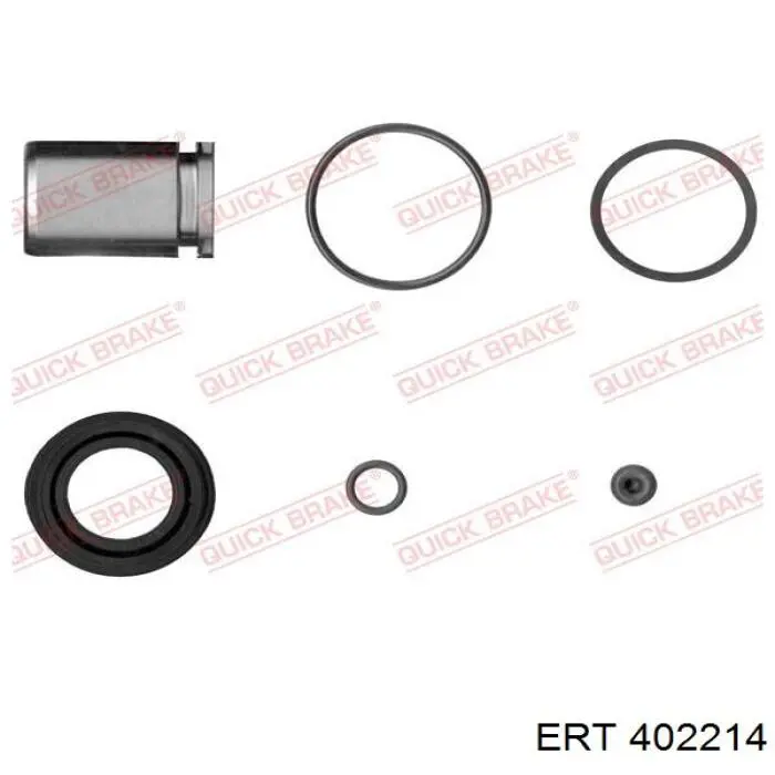 402214 ERT Zestaw naprawczy zacisku hamulcowego tylnego
