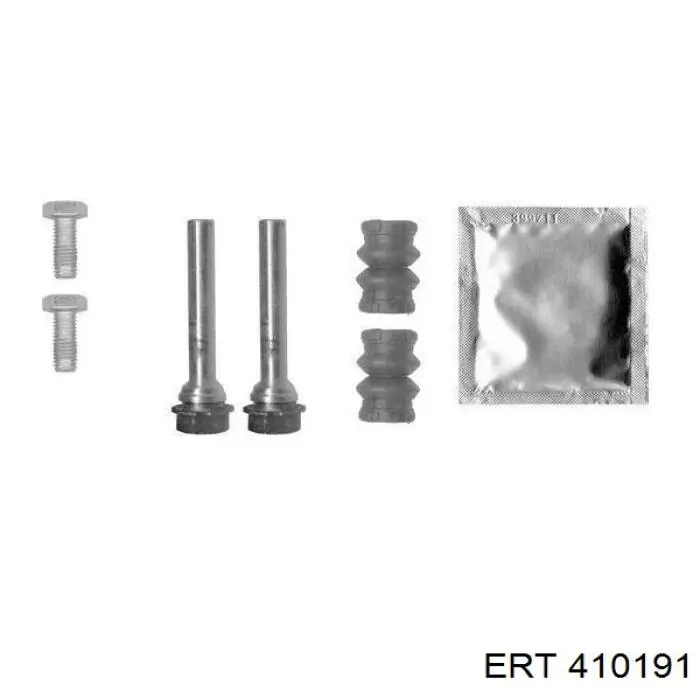 Zestaw naprawczy zacisku hamulcowego tylnego ERT 410191 cena, od 9,83 USD
