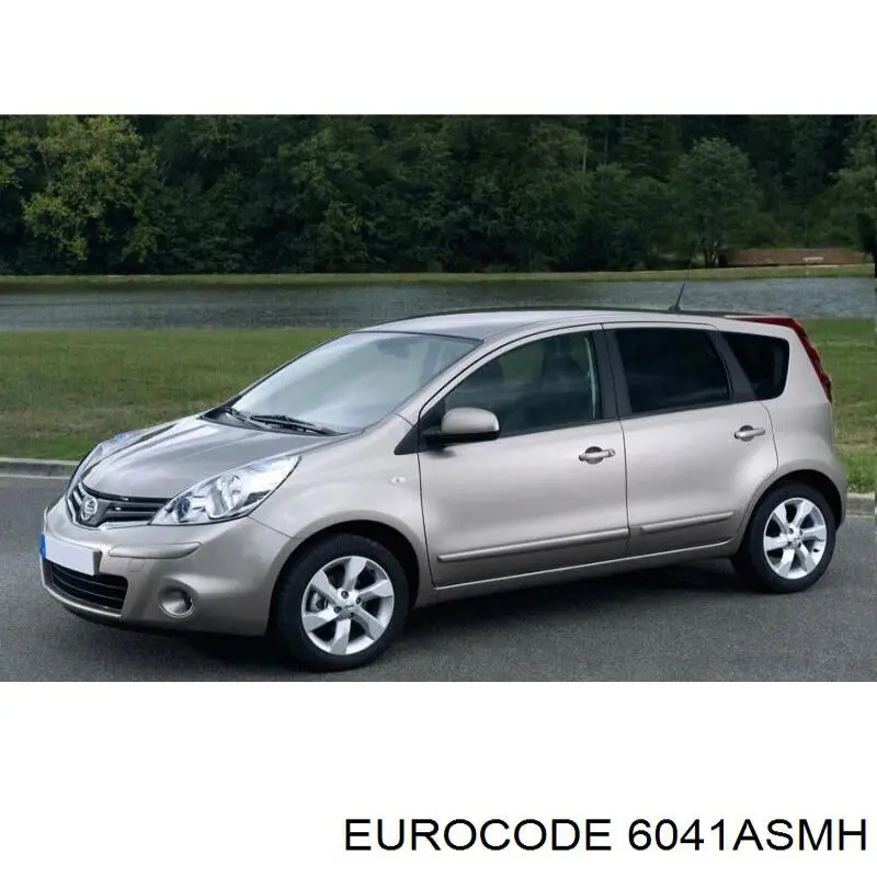 Do koszyka Uszczelka szyby przedniej Nissan Note  E11
