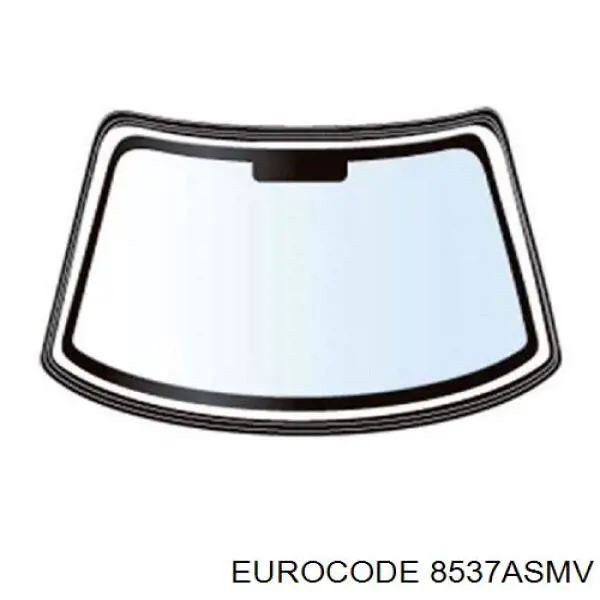 8537ASMV Eurocode Uszczelka szyby przedniej