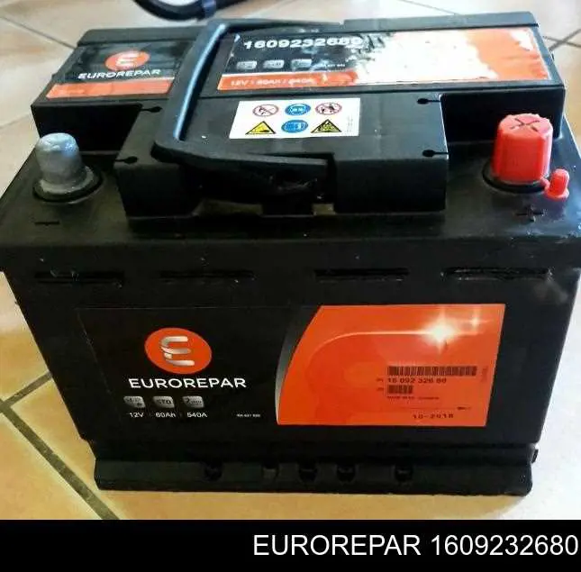 Bateria (akumulator) Eurorepar 1609232680 cena, od 122,13 USD