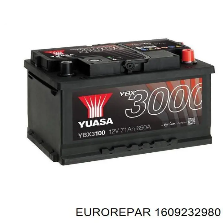 Do koszyka 1609232980 Eurorepar Bateria (akumulator)