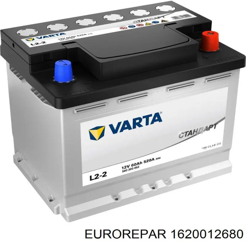 Bateria (akumulator) Eurorepar 1620012680 cena, od 212,54 USD