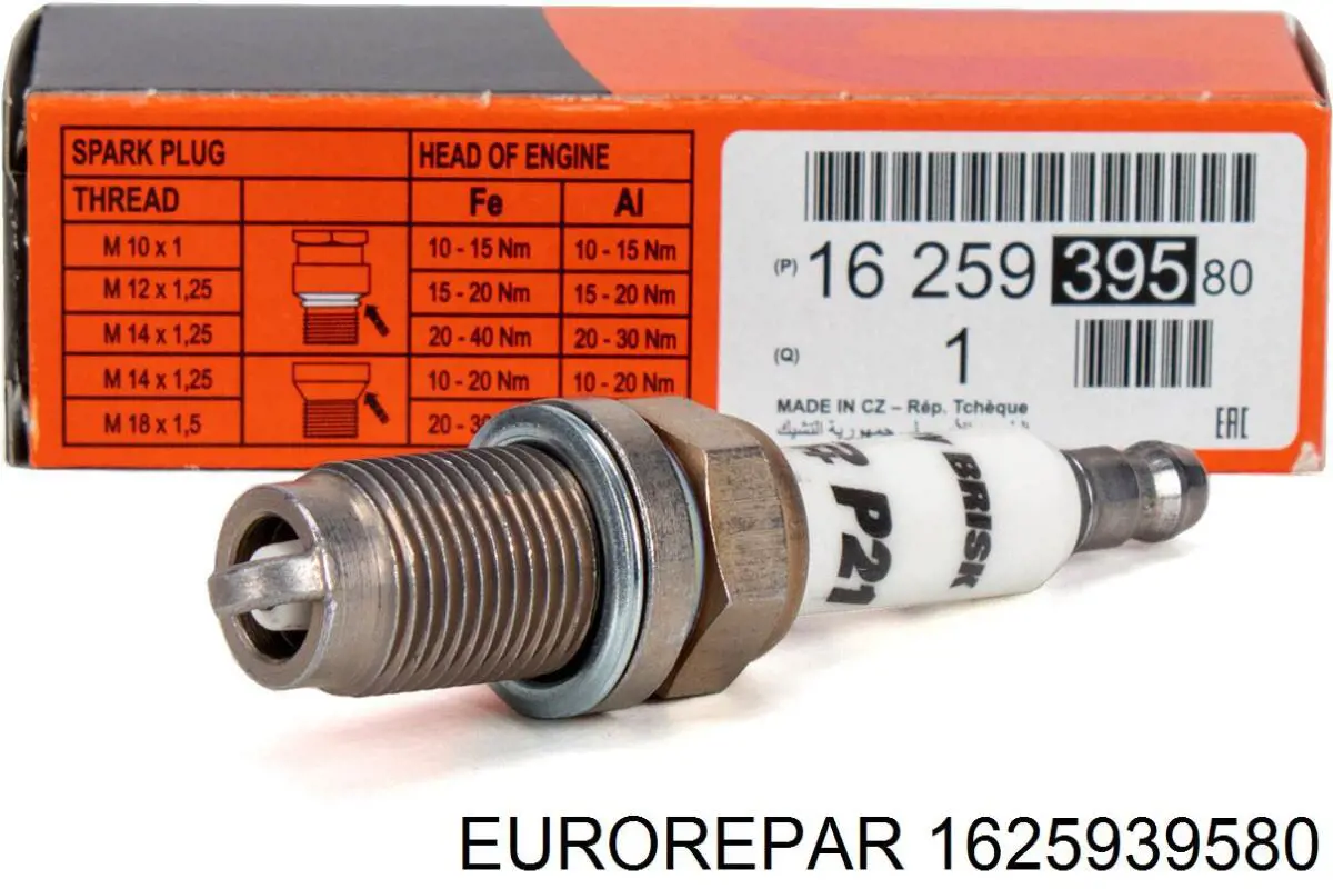 Świeca zapłonowa Eurorepar 1625939580 cena, od 16,85 USD