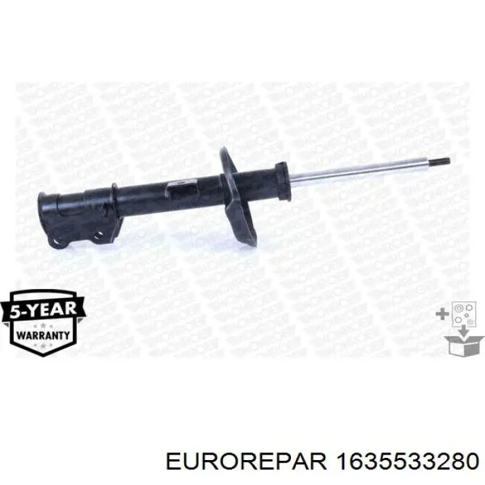 Amortyzator przedni Eurorepar 1635533280 cena, od 54,81 USD