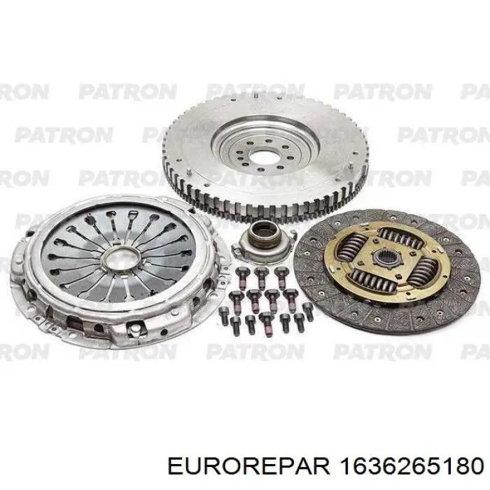 Zestaw sprzęgła (3 części) Eurorepar 1636265180 cena, od 112,59 USD
