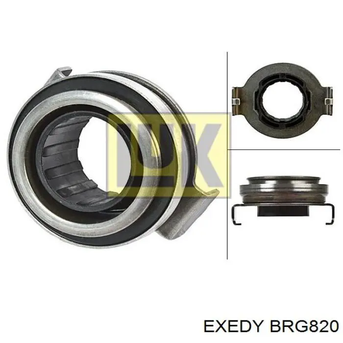 Do koszyka BRG820 Exedy Łożysko wyciskowe sprzęgła