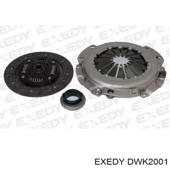 Zestaw sprzęgła (3 części) Exedy DWK2001 cena, od 114,65 USD