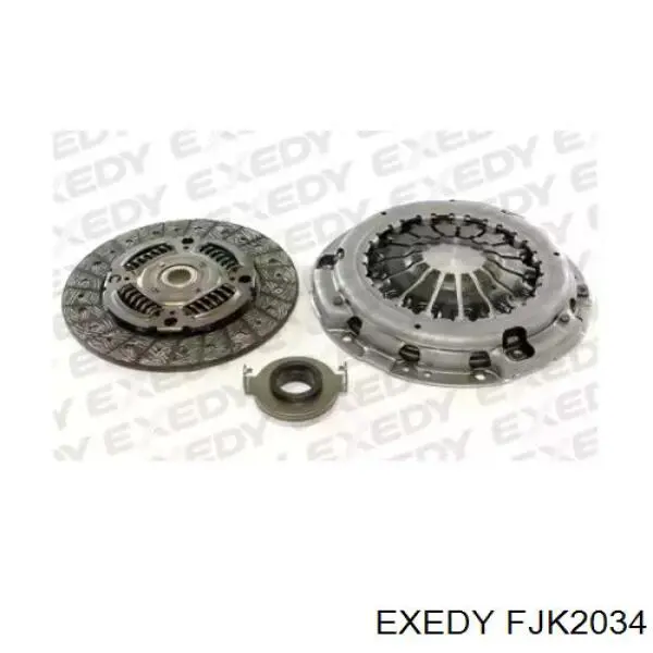 Zestaw sprzęgła (3 części) Exedy FJK2034 cena, od 286,21 USD