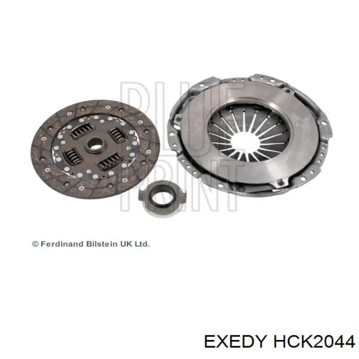 Do koszyka HCK2044 Exedy Zestaw sprzęgła (3 części)