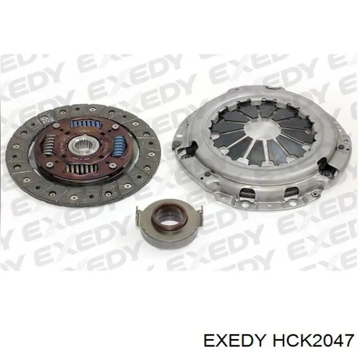 Zestaw sprzęgła (3 części) Exedy HCK2047 cena, od 115,35 USD