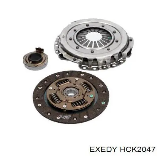 Do koszyka HCK2047 Exedy Zestaw sprzęgła (3 części)