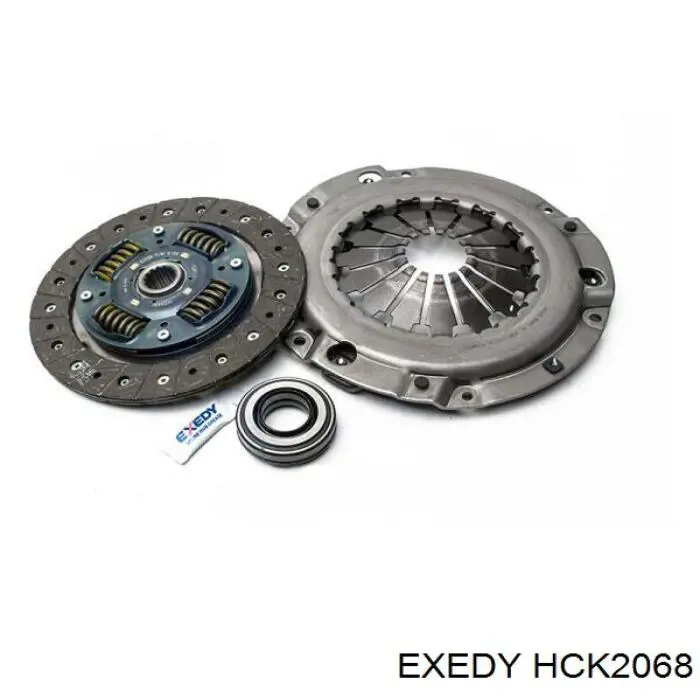 Zestaw sprzęgła (3 części) HCK2068 Exedy