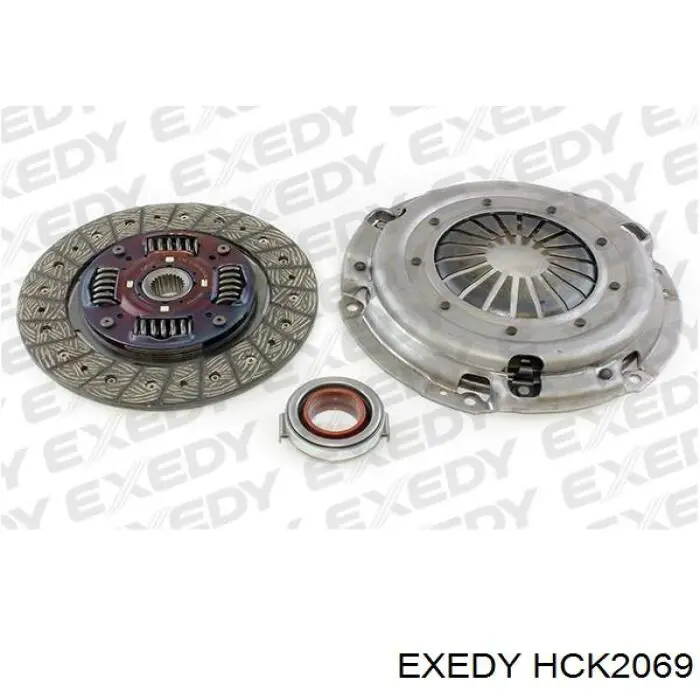 HCK2069 Exedy Zestaw sprzęgła (3 części)