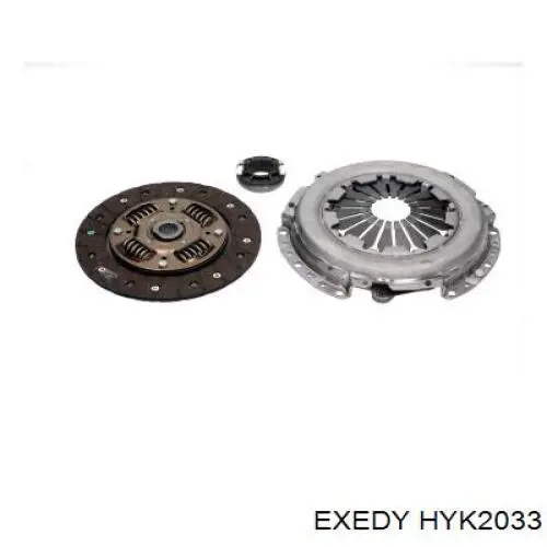 Zestaw sprzęgła (3 części) Exedy HYK2033 cena, od 135,89 USD