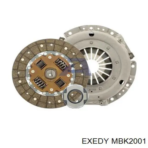 Zestaw sprzęgła (3 części) Exedy MBK2001 cena, od 117,17 USD