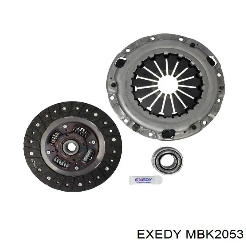 Zestaw sprzęgła (3 części) MBK2053 Exedy